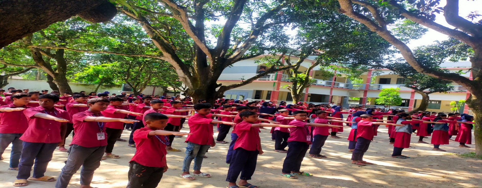 সমাবেশের কিছু অংশ ।